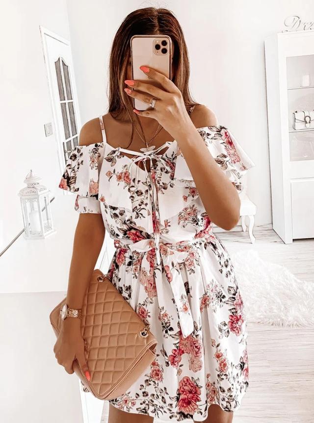 Vestido floral de verano - Imagen 4