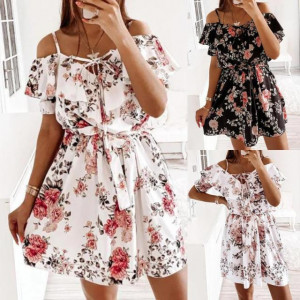 Vestido floral de verano