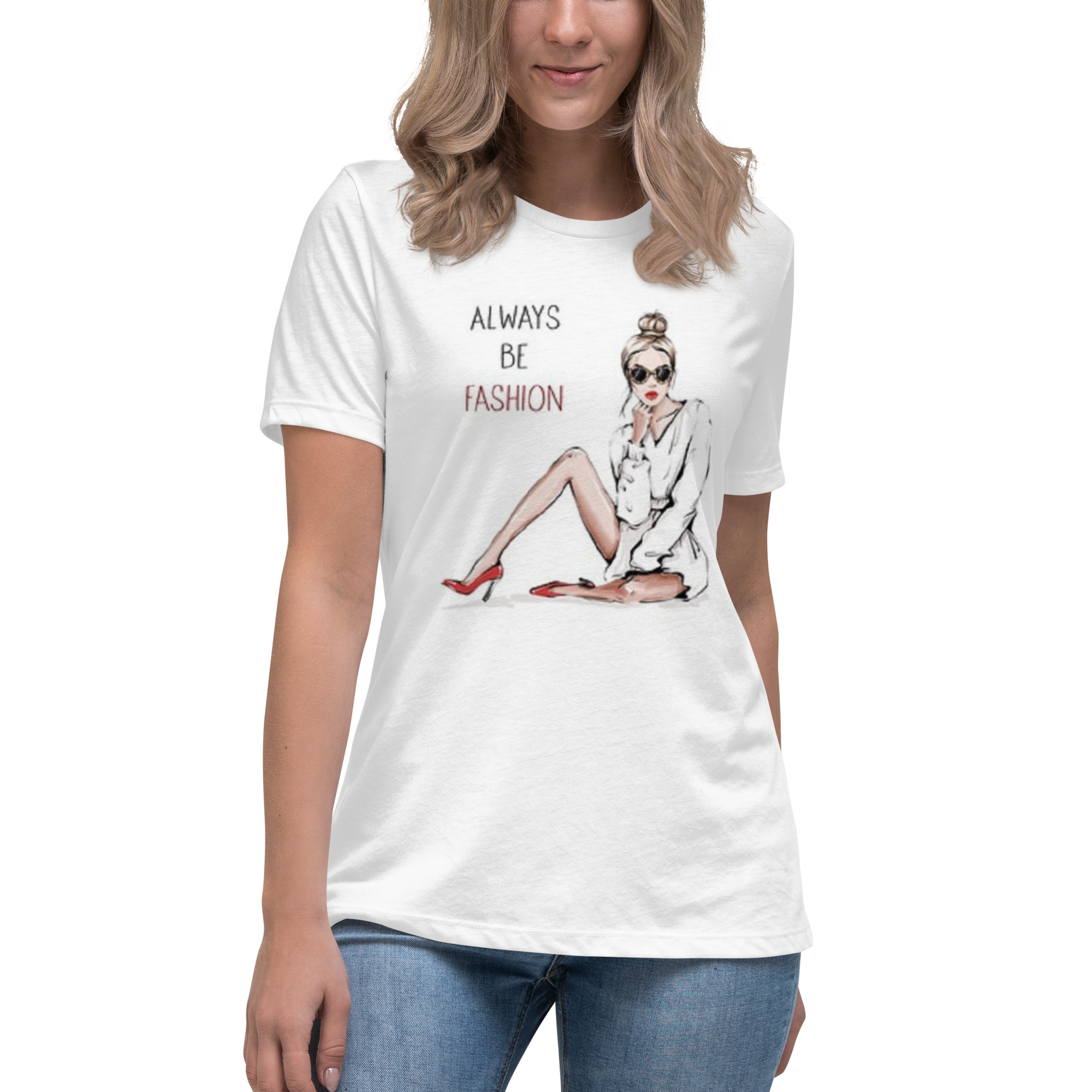 Camiseta suelta fashion