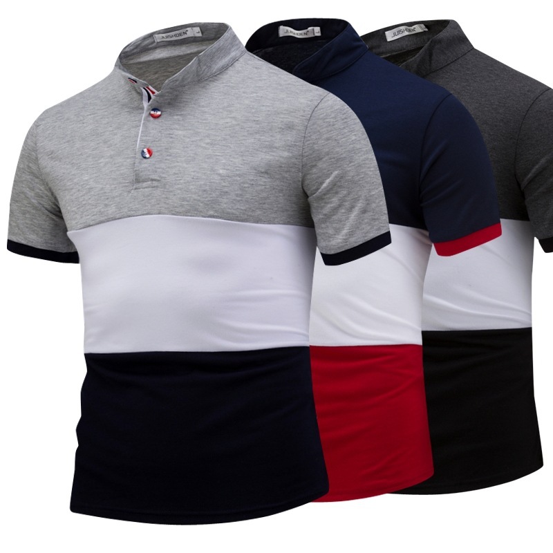 Polo a tres colores