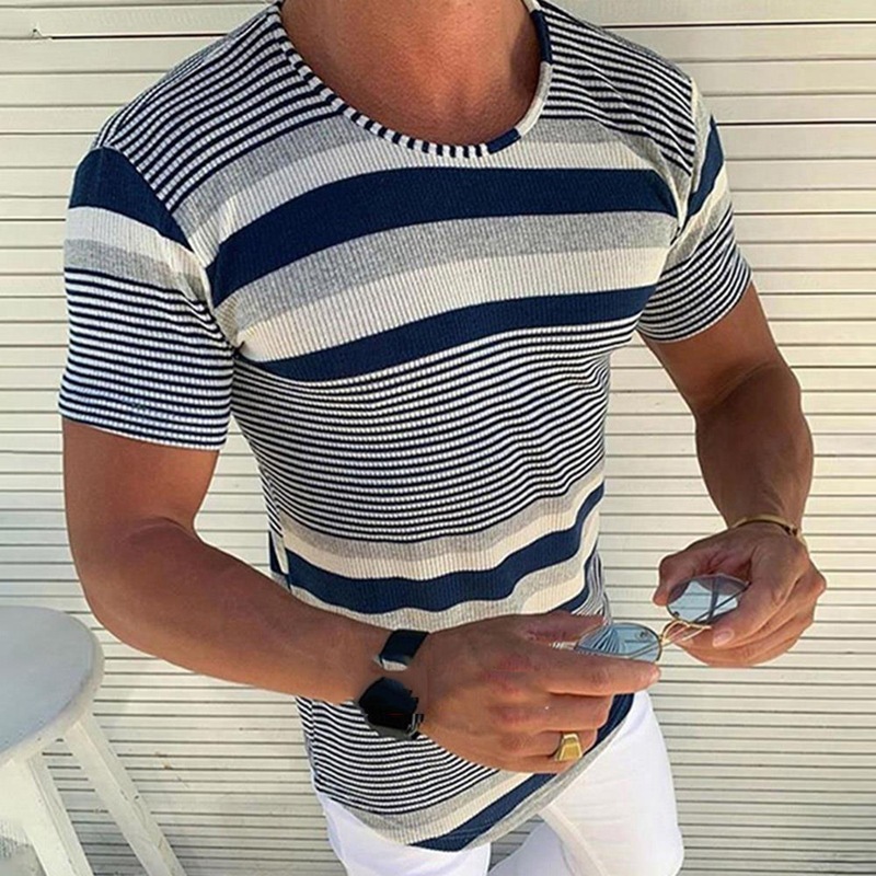 Camiseta de lana a rayas - Imagen 3